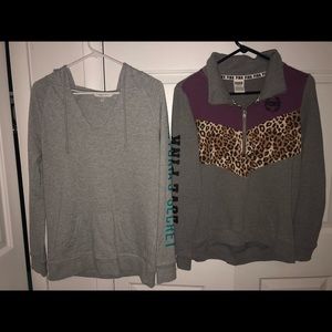 PINK pullover/hoodie